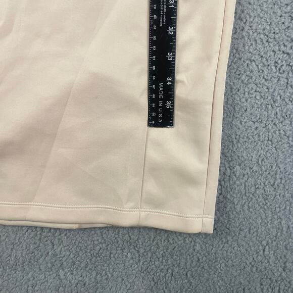 Asos Women's US 4 Pink Beige Polyester Back Zip Up Spaghetti Strap Dress - Picture 6 of 15